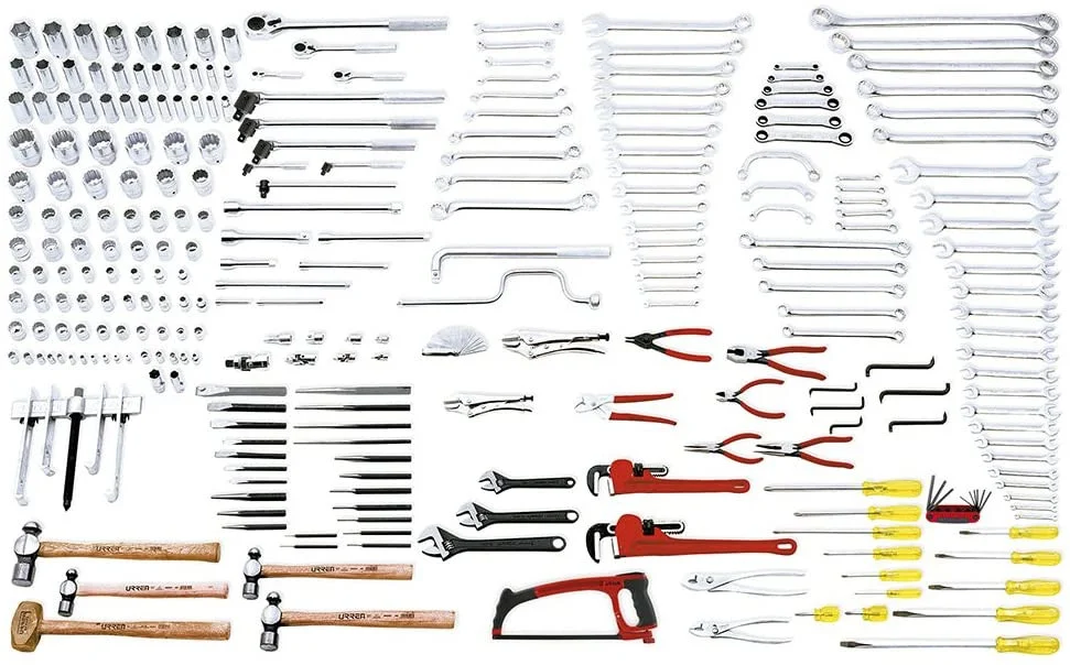 URREA 269 pc industrial master tool sets with toolbox #9909