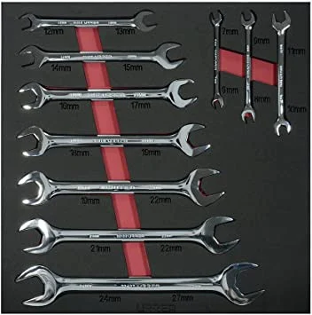URREA 10 pc OPEN-END WRENCH SETS #CH316