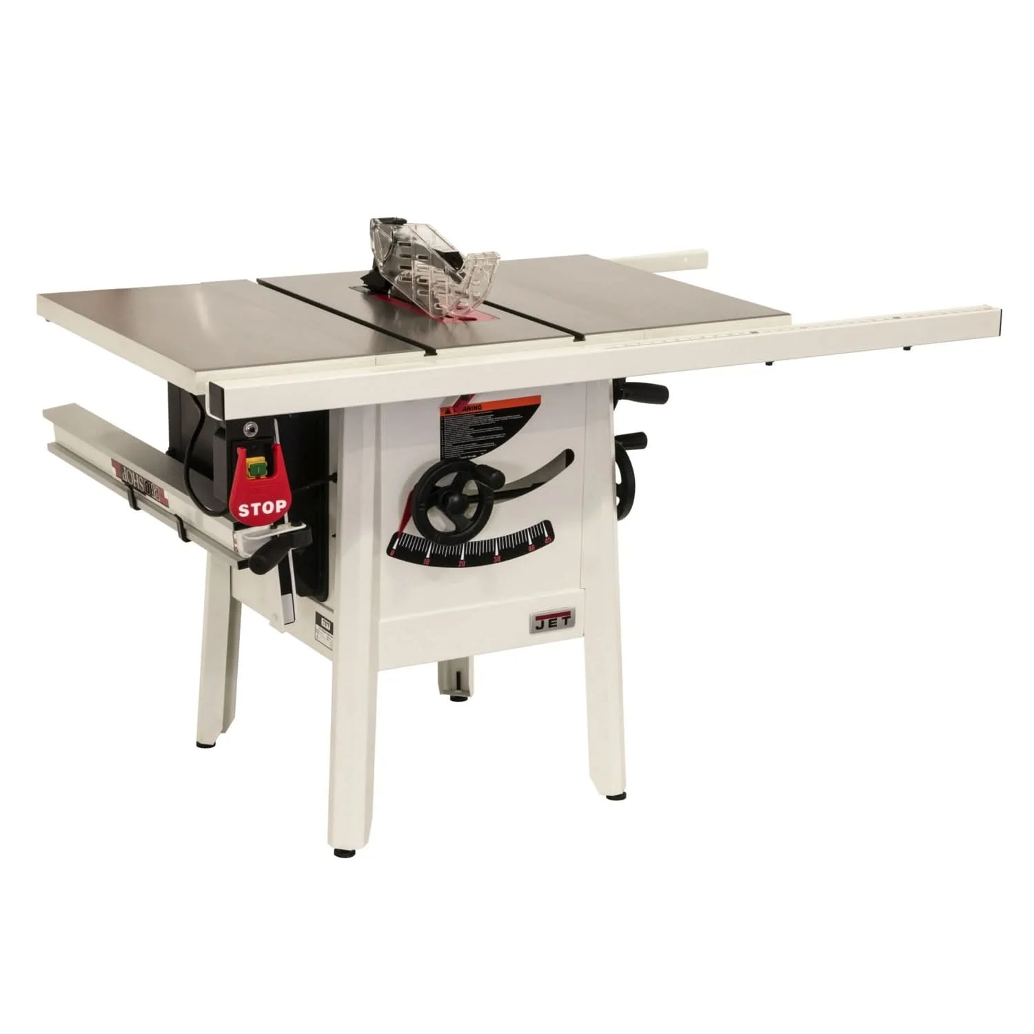 Jet 725004K JPS2-115 10" ProShop 1.75HP 1PH 115V. 30" Fence System, Steel Wing w/ Riving Knife