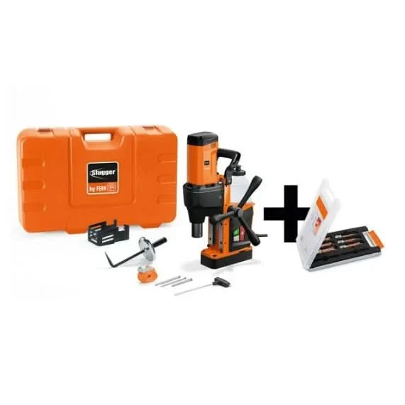 Fein 72732462090 Corded JME MAGSPEED 150 FABRICATION SET Endurance Magnetic Base 1-1/2 in. Drill Press Kit