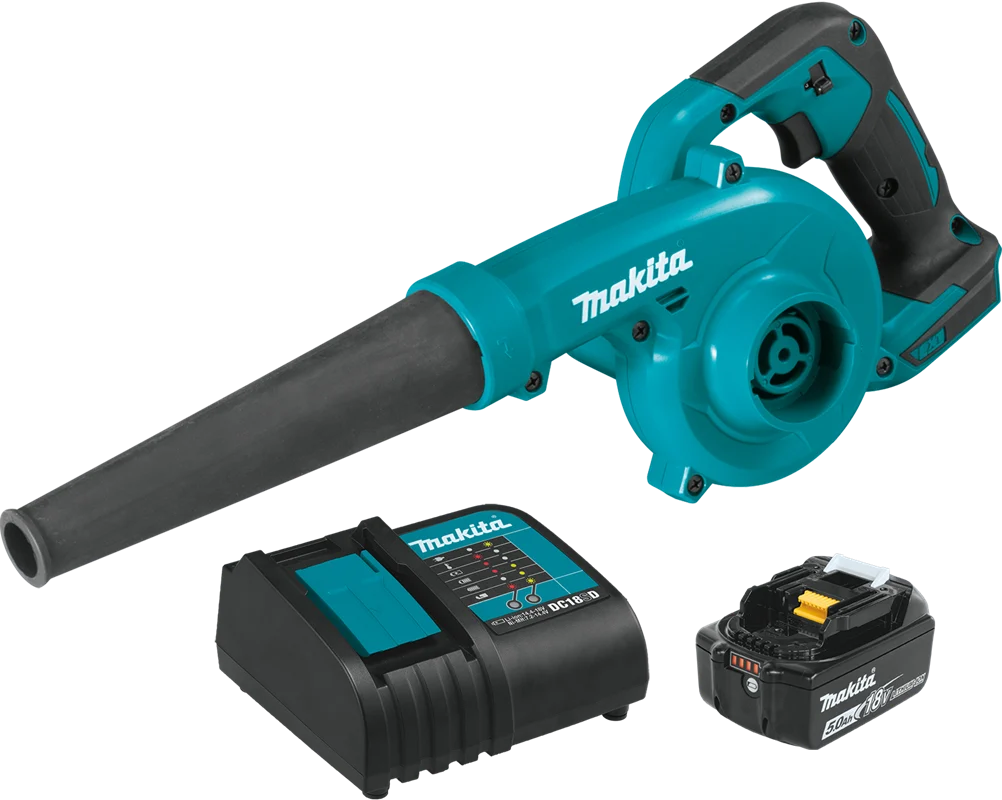 18V LXT? Lithium-Ion Cordless Blower Kit (5.0Ah), Compact and ergonomic design, XBU05ST1