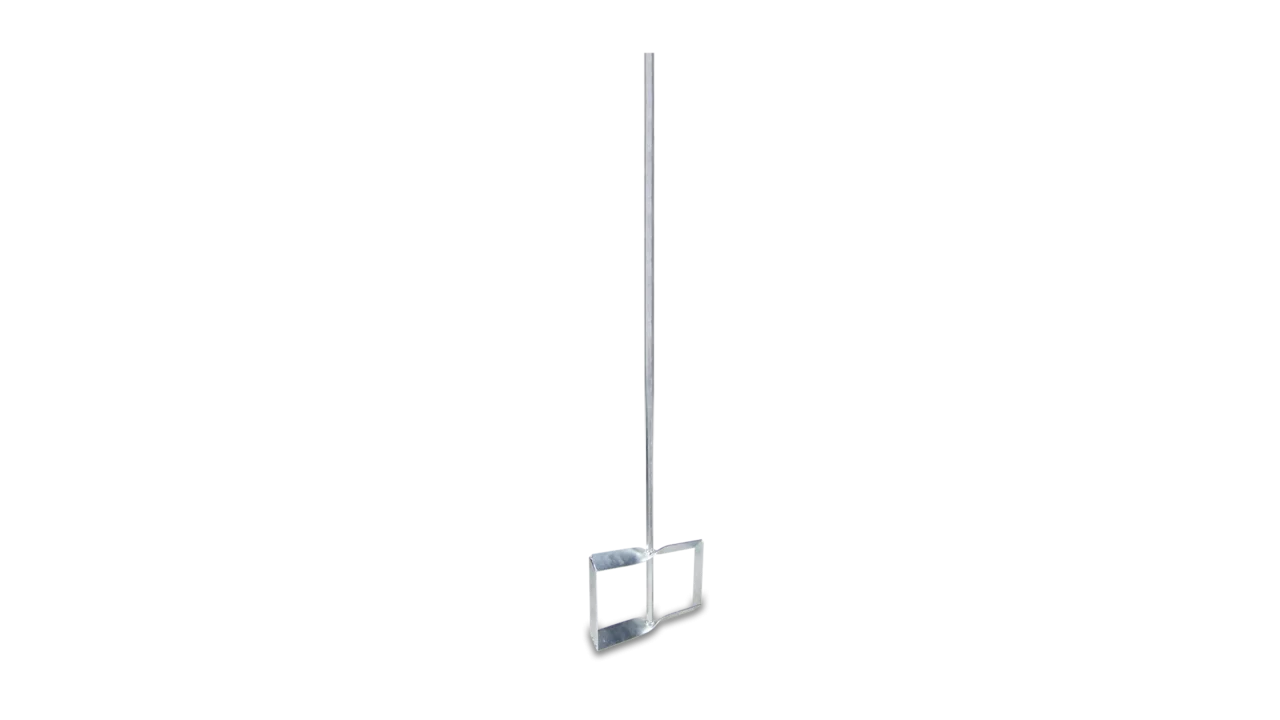Rubi Mixer Paddles Quick Mixer (standard hexagonal con.) (27" long x 9" wide)