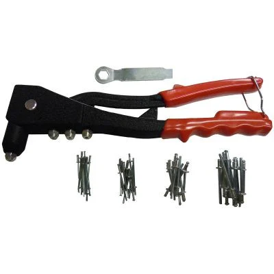 Heavy Duty Hand Riveter Kit with 40 Rivets 19200