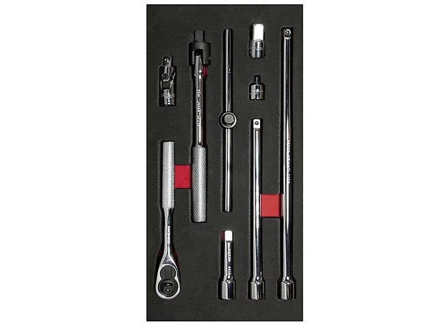 URREA 9 pc 3/8? DRIVE SOCKET SETS WITH ACCESSORIES #CH105