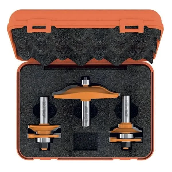 CMT Woodworking Cutting Tools 800.513.11 2-Piece Ogee Kitchen Router Bit Set, 1/2" Shank