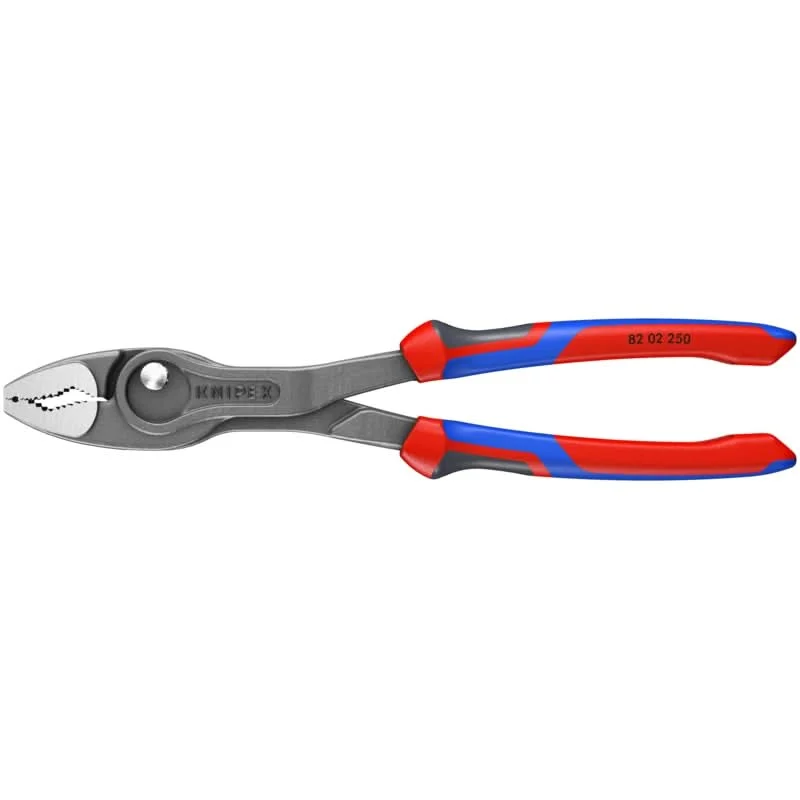 Knipex 82 02 250 TwinGrip Pliers, 10 in. w/ KNIPEXTEND Comfort Handle