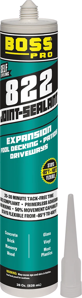 BOSS® 822 Joint-Sealant - 29 fl. oz. Cartridge (Case of 6)