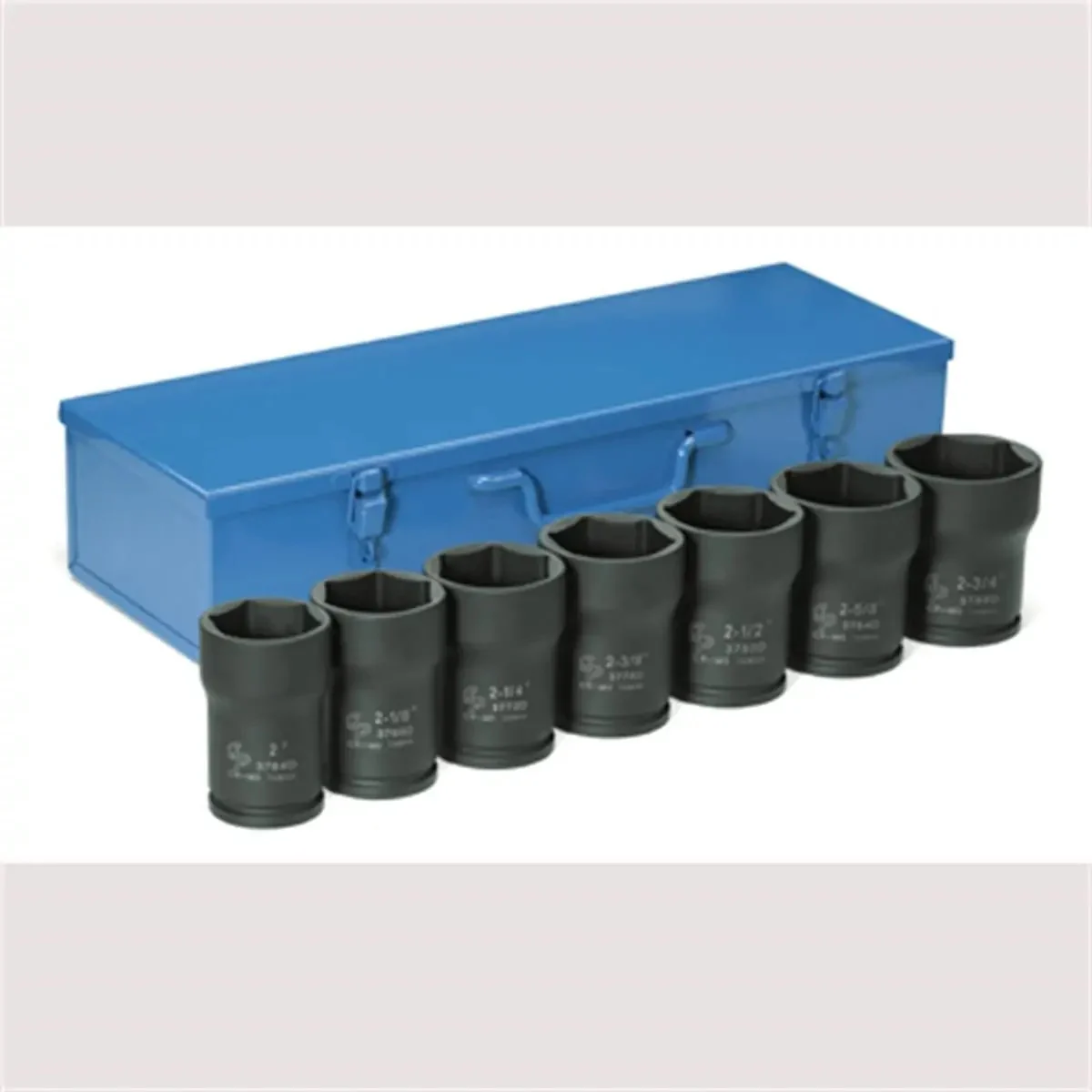 Grey Pneumatic 3/4" Dr Truck Pinion Locknut Impact Socket Set, 7 pc