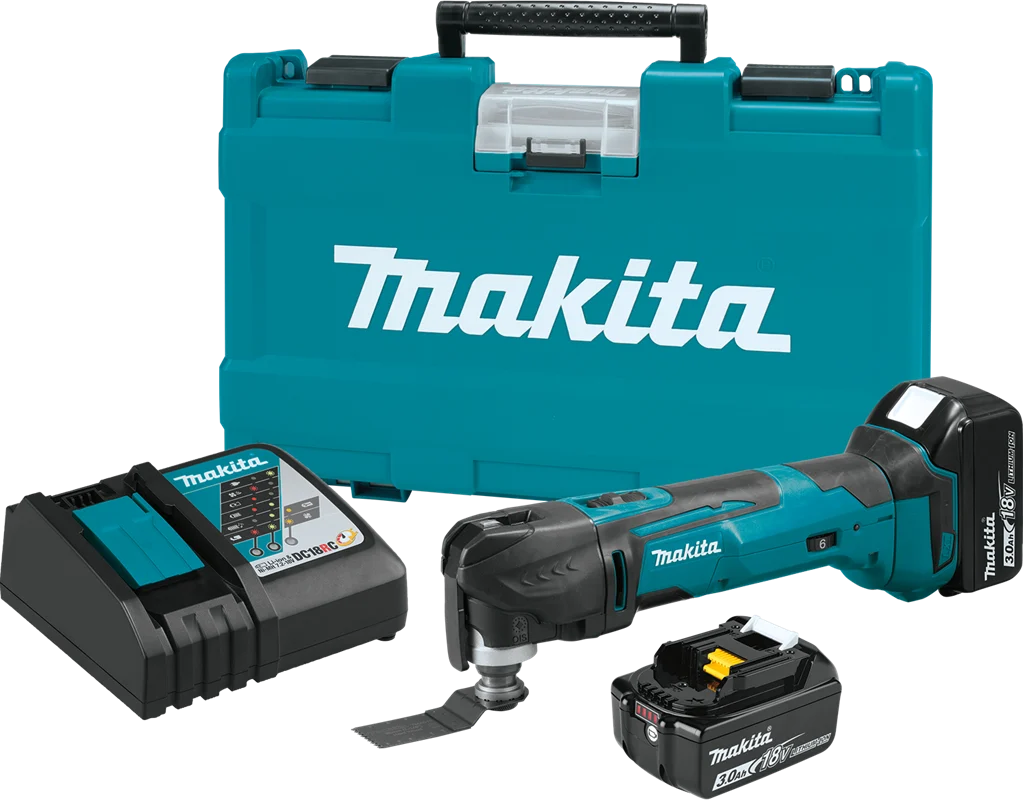 18V LXT? Lithium-Ion Cordless Multi-Tool Kit (3.0Ah), Small diameter, XMT035
