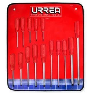 Screwdriver Set With Vinyl Pouch 15 PC