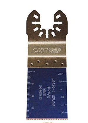CMT OMM05-X50,34mm Precision Cut, 34mm Extra-Long Life Plunge and Flush-Cut for Wood,50 Piece Pack