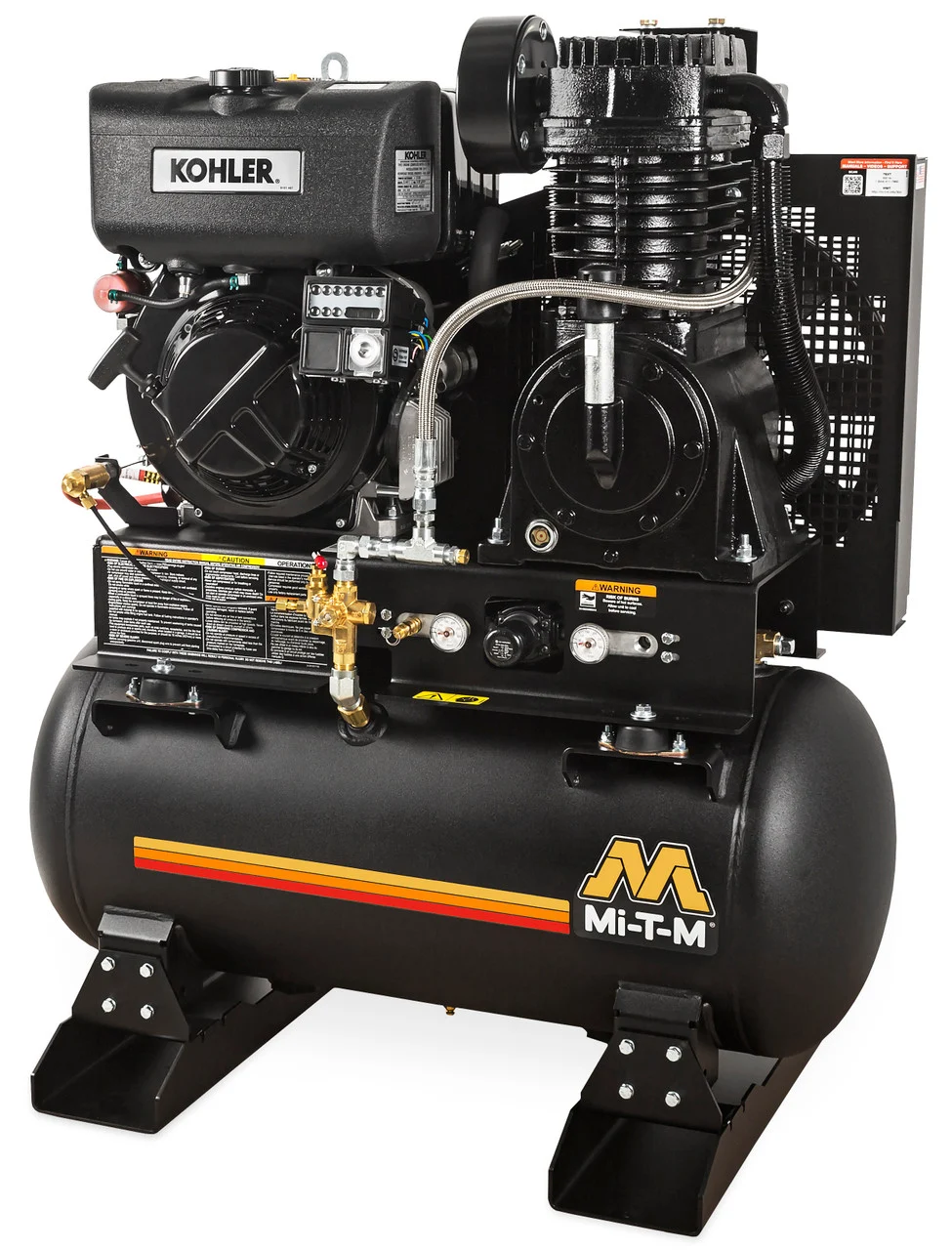 Mi-T-M ABS-9KD-30H Diesel Air Compressors ,30-Gallon Two Stage Diesel