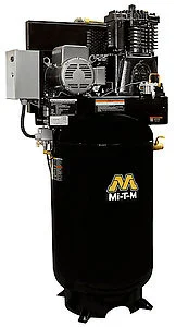Mi-T-M ACS-20305-80VM Electric Air Compressors, 80-Gallon Two Stage Electric Ver