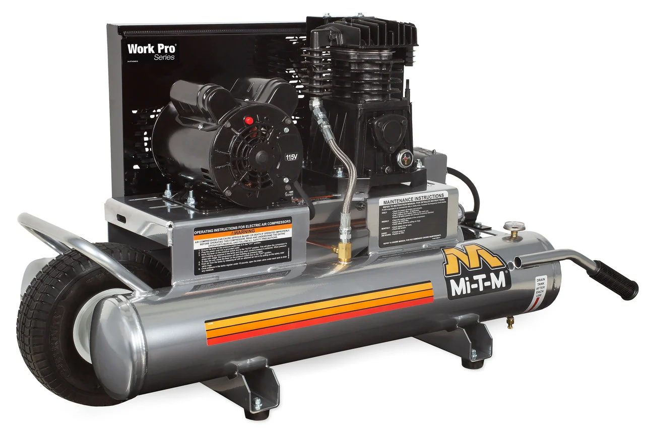 Mi-T-M AM1-PE15-08WP Air Compressors,8-Gallon Single Stage Electric