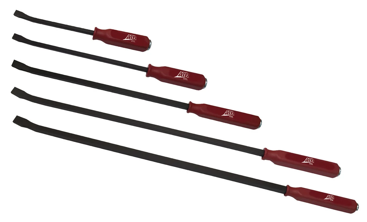 5-PC. Pry Bar Set 77 w/FREE 1? Gasket Scraper ATD-63905