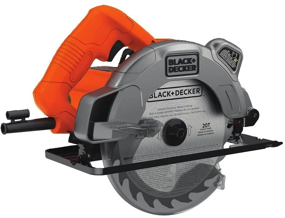 BLACK+DECKER 7-1/4-Inch Circular Saw with Laser, 13-Amp (BDECS300C)