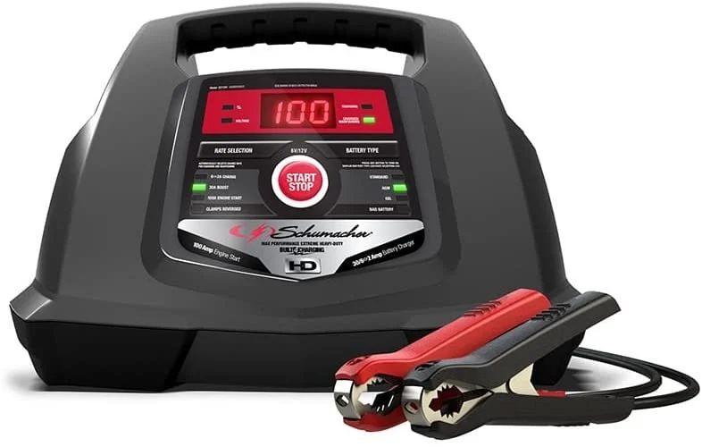 6/12V Fully Automatic Battery Charger and 30/100A Engine Starter with Advanced D