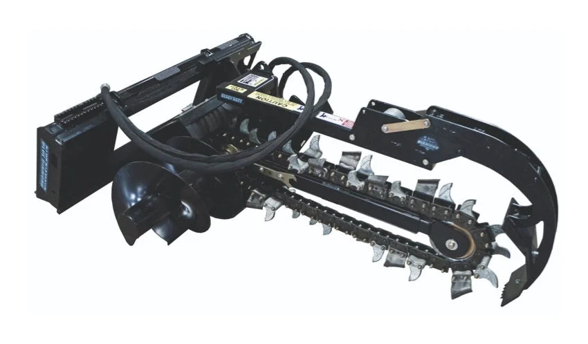 Blue Diamond Skid Steer Trencher - Heavy Duty