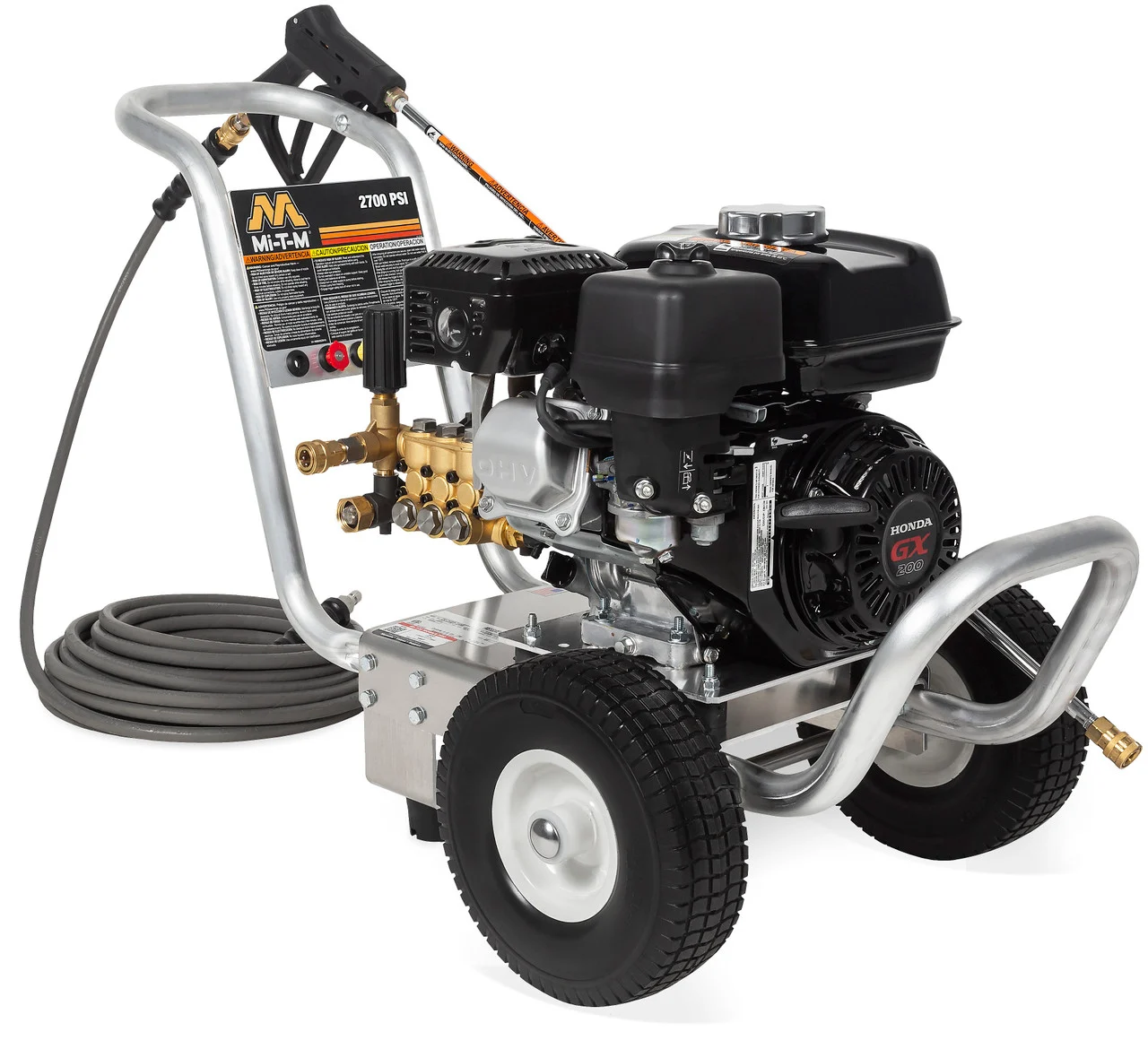 Mi-T-M CA-2703-1MMH Cold Water Pressure Washers, CA Aluminum Series Gasoline Dir