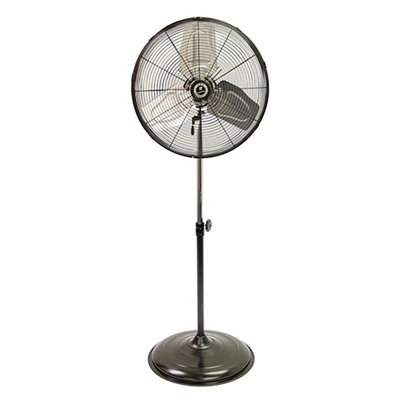 24" Commercial Oscillating Circulator, 1/4 hp, 3 speed, 120V, 1ph motor wall mount