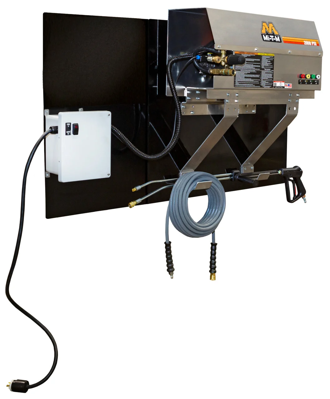 Mi-T-M CAW-3004-0ME3 Cold Water Pressure Washers, CAW Aluminum Series Electric D