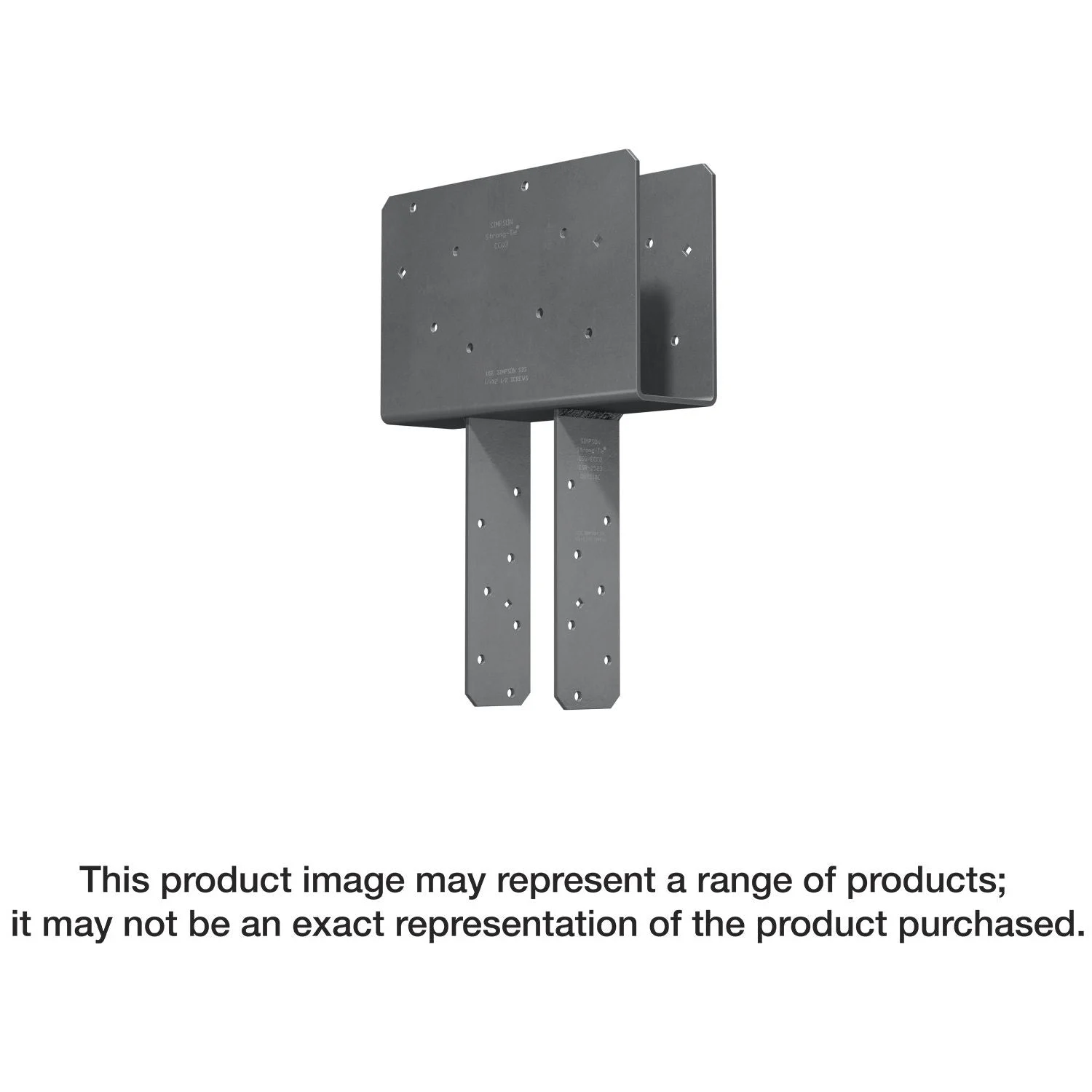 Simpson Strong-Tie CCQ7.1-6SDS2.5 CCQ Column Cap for 7-in. Beam, 6x Post with Strong-Drive SDS Screws
