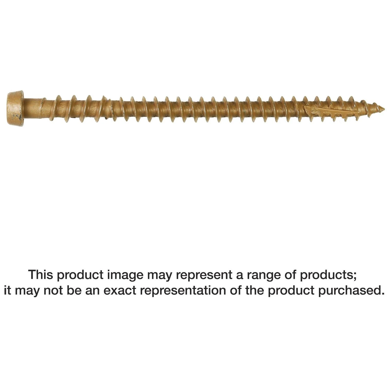 Simpson Strong-Tie DCU234S305 Deck-Drive DCU COMPOSITE Screw (Collated), #10 x 2-3/4-in. Type 305, 1000-Pack