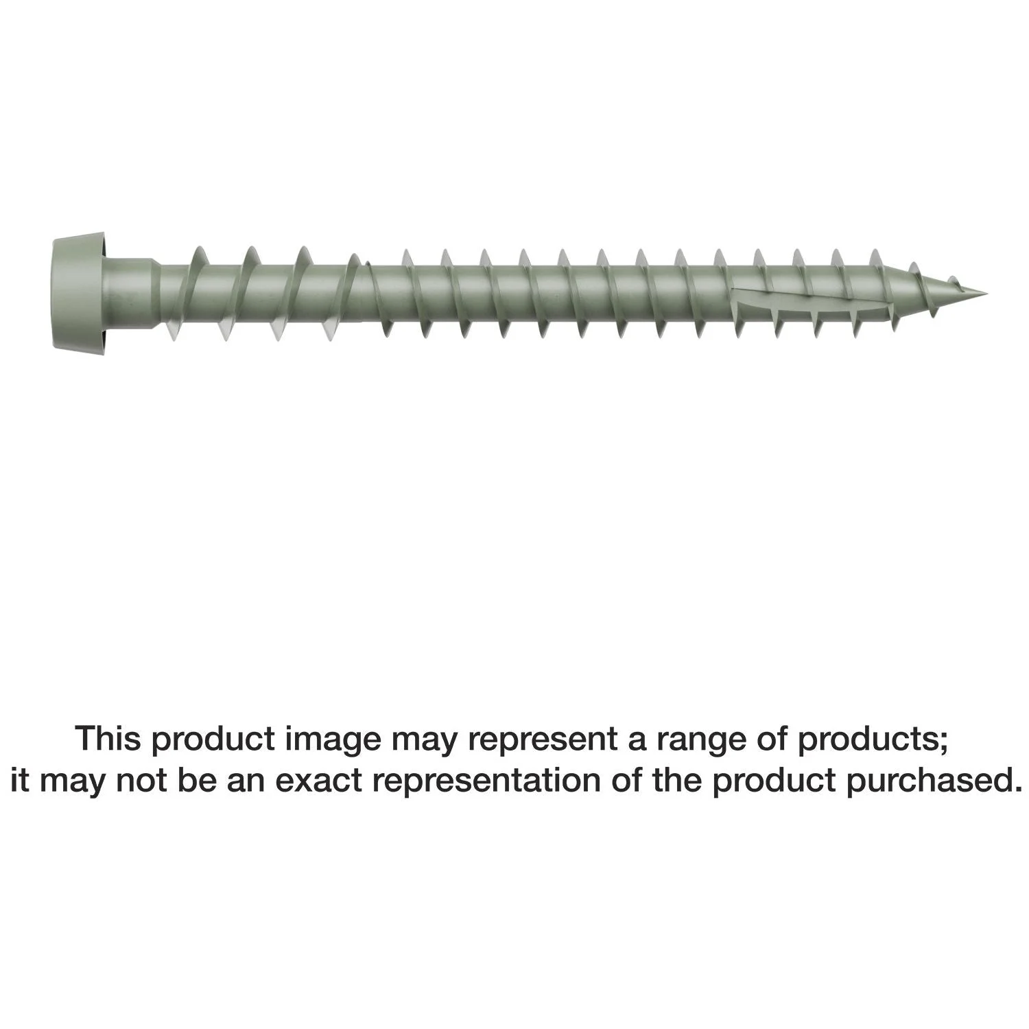 Simpson Strong-Tie DCU2GRR70 Deck-Drive DCU COMPOSITE Screw, #10 x 2-in. T20, Quik Guard, Gray, 70-Pack