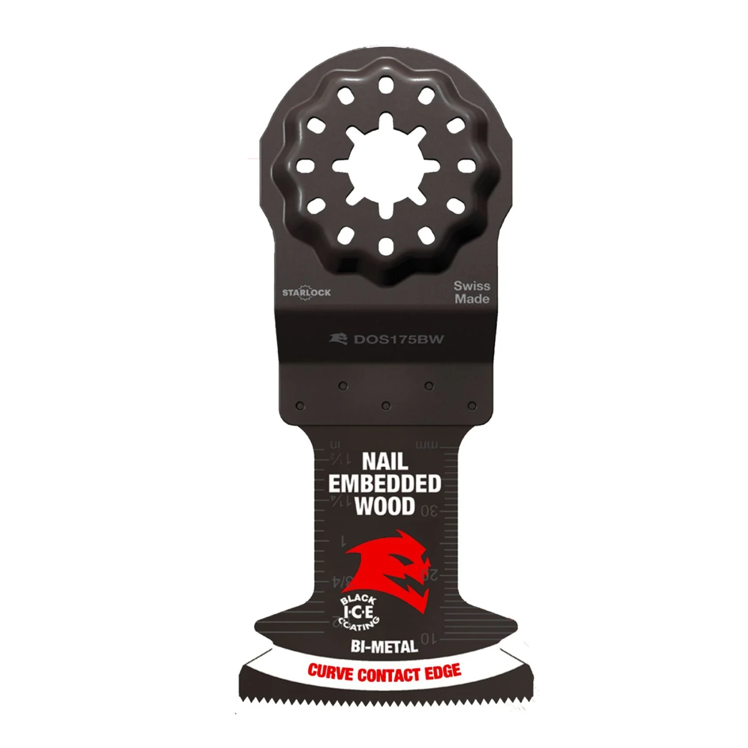 Diablo DOS175BW Demo Demon 1-3/4 in. Starlock Bi-Metal Oscillating Blade for Nail-Embedded Wood