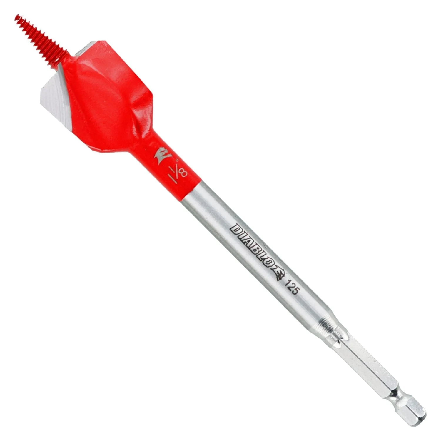 Diablo DSPD4060 1-1/8 in. x 6 in. Demo Demon Spade Bit for Nail-Embedded Wood