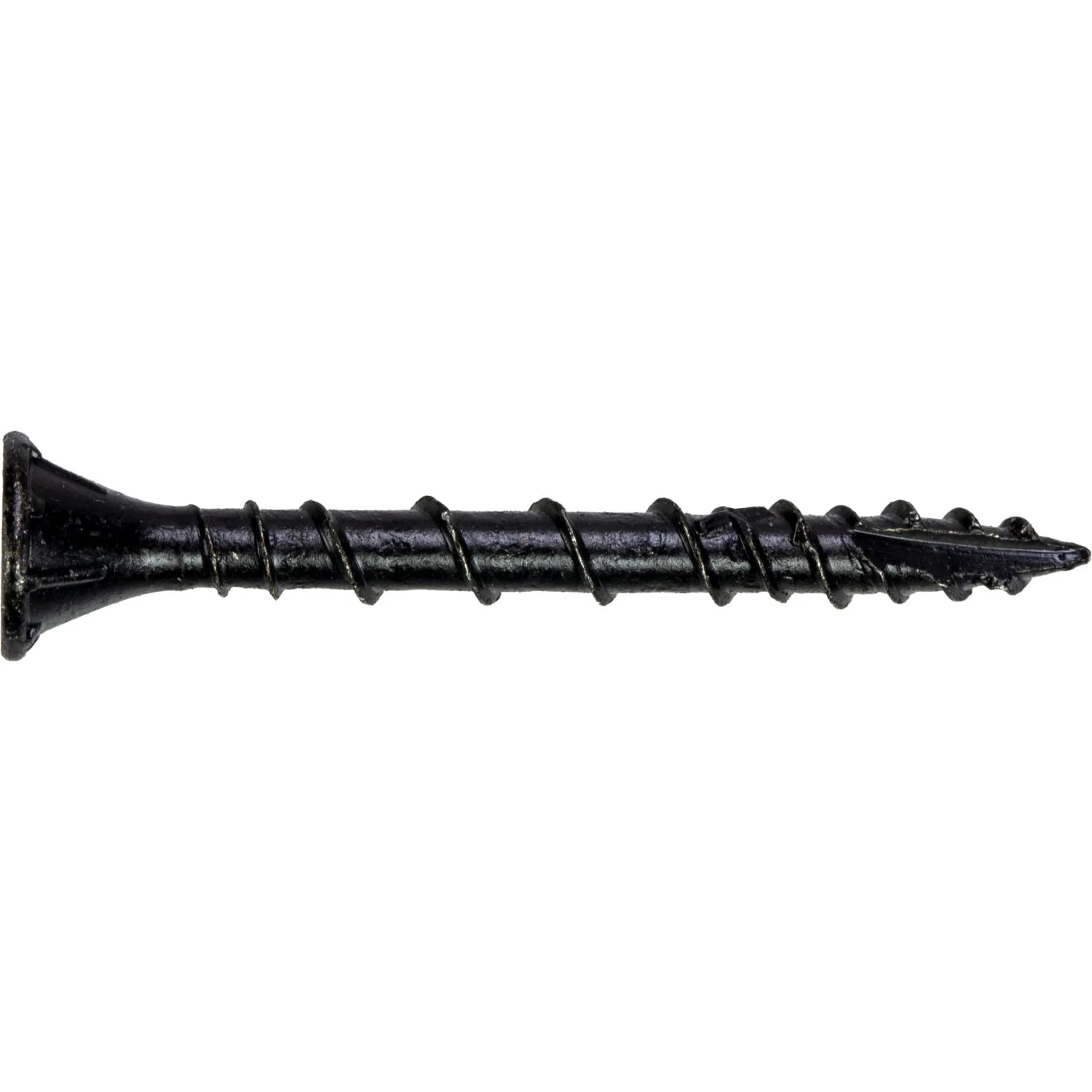 Simpson Strong-Tie DSVBK158R160 Deck-Drive DSV WOOD Screw, #8 x 1-5/8-in. T25, Flat Head, Quik Guard, Black, 160-Pack