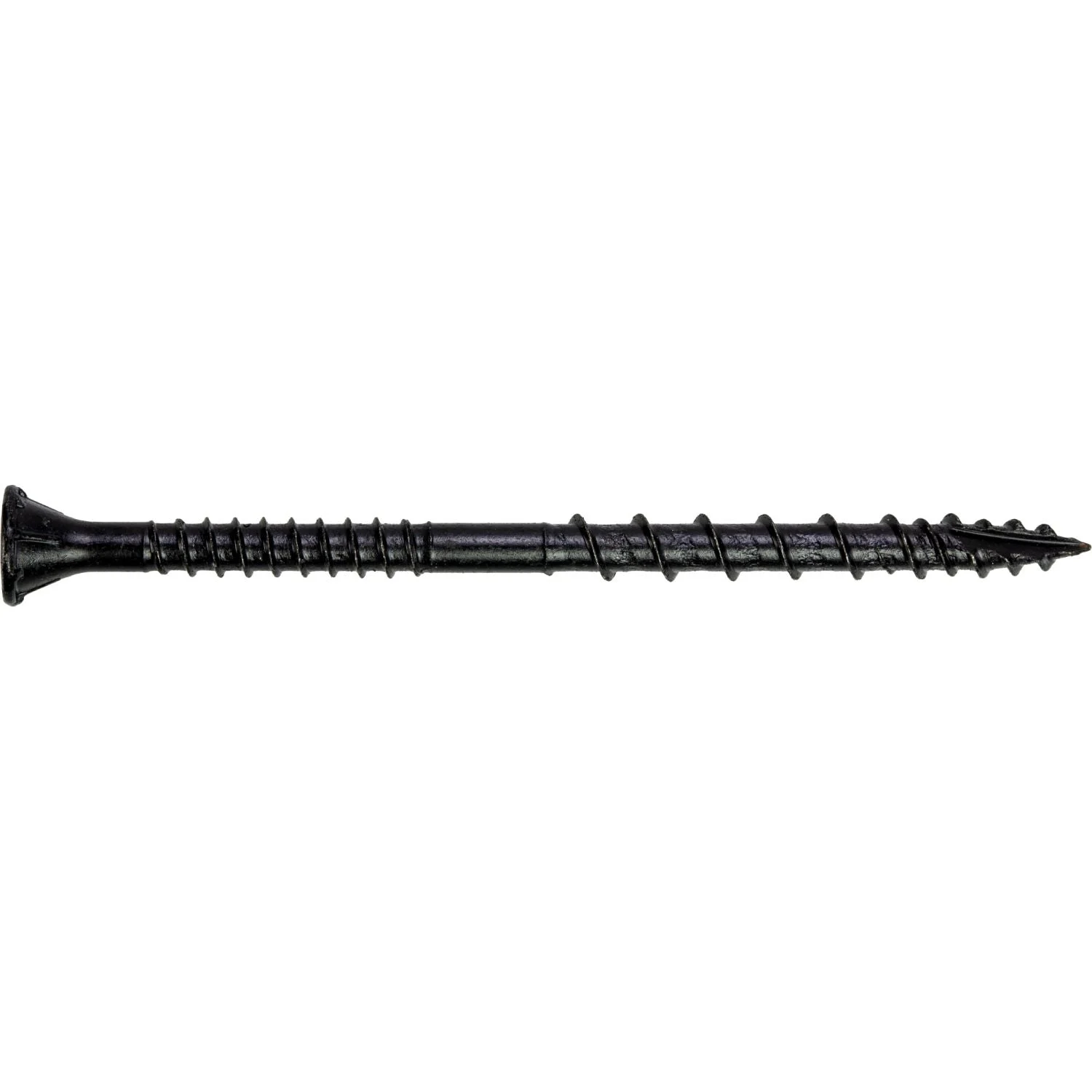 Simpson Strong-Tie DSVBK3R210 Deck-Drive DSV WOOD Screw, #10 x 3-in. T25, Flat Head, Quik Guard, Black, 210-Pack