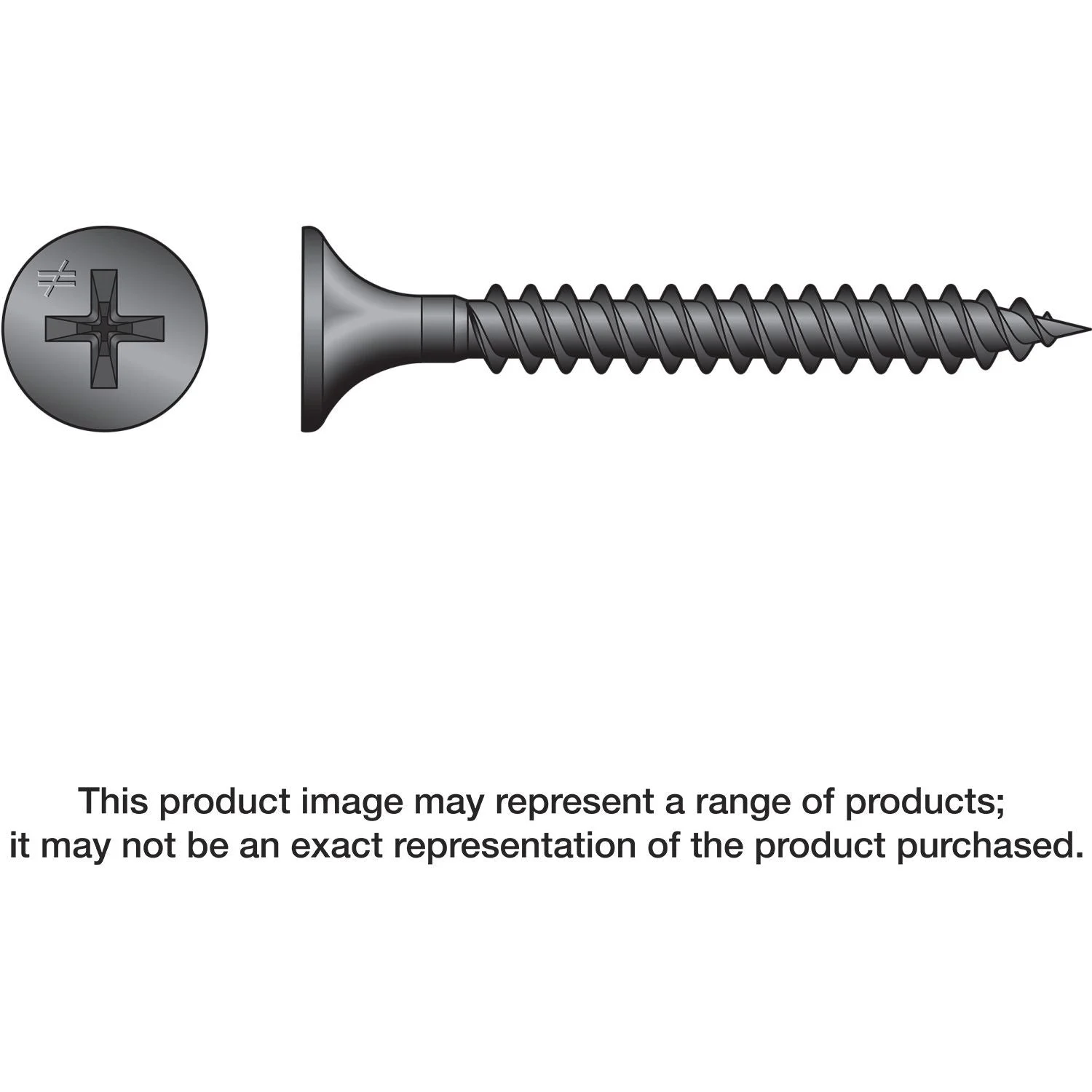 Simpson Strong-Tie DWF114PS DWF Drywall-to-CFS Screw (Collated), #6 x 1-1/4-in. #2 Phillips Bugle Head, 2500-Pack