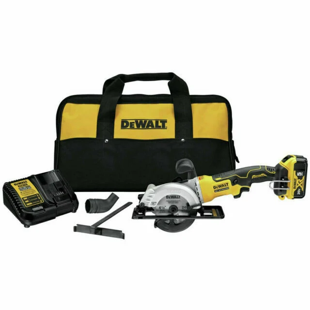 20V MAX Circular Saw, 4-1/2-Inch Kit with Battery and charger