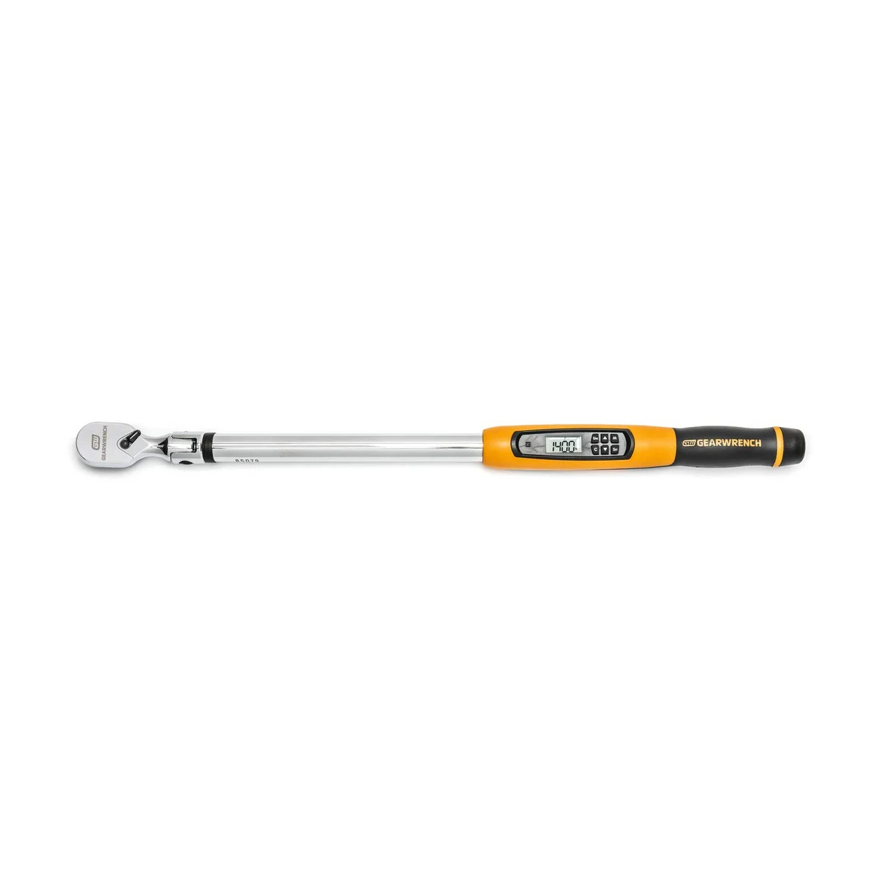"1/2" Flex Head Electronic Torque Wrench with Angle 25-250 ft/lbs.