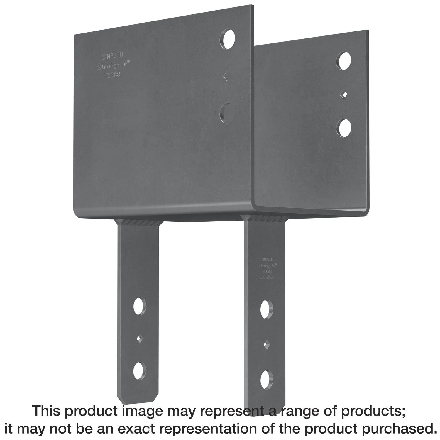 Simpson Strong-Tie ECC48 ECC End Column Cap for 4x Beam, 8x Post