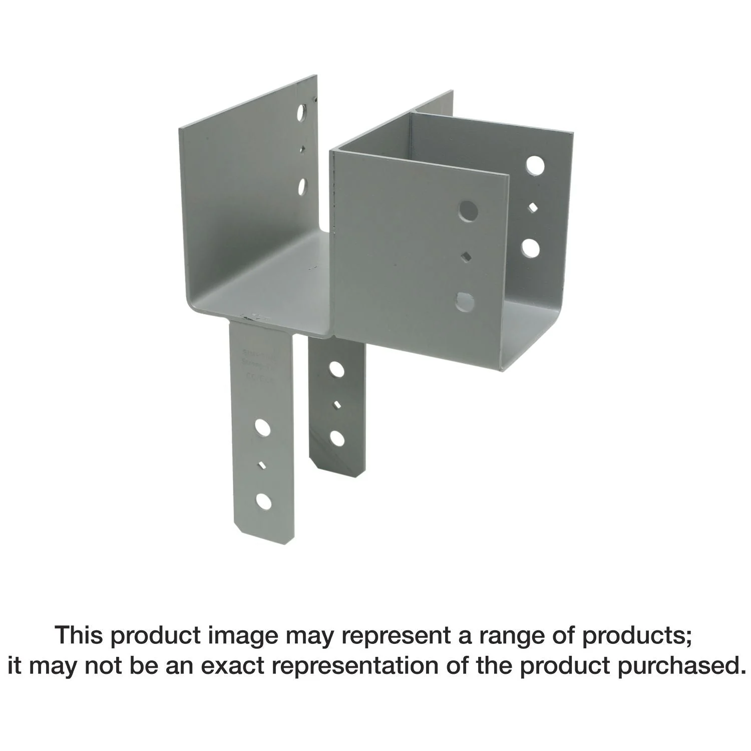 Simpson Strong-Tie ECCLL666HDG ECCLL HDG L-Shape End Column Cap for 6x Beams, 6x Post, Skewed Left