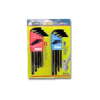 22 Piece Ball Hex-L and #174, Key Combo Set
