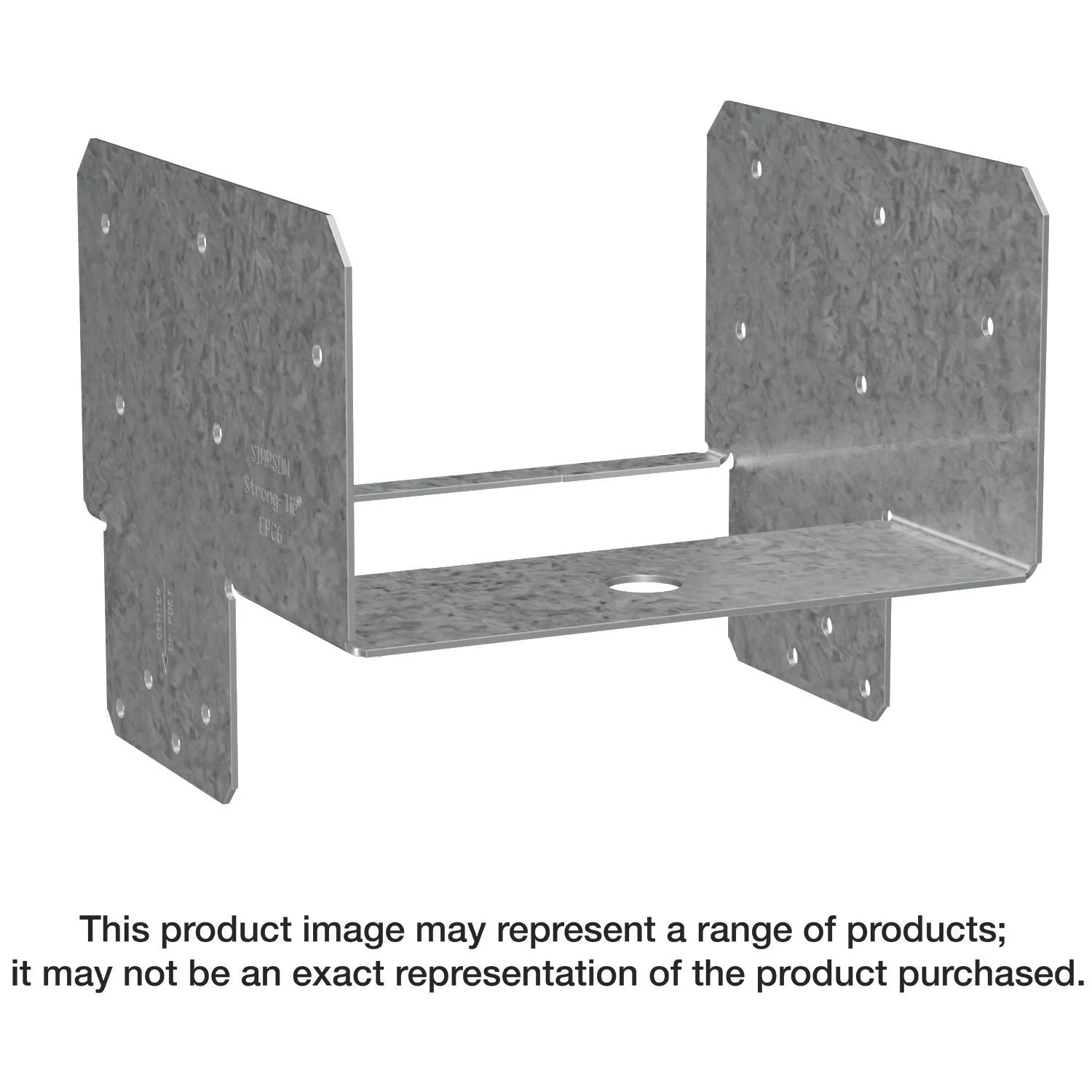 Simpson Strong-Tie EPC6Z EPCZ ZMAX Galvanized End Post Cap for 6x