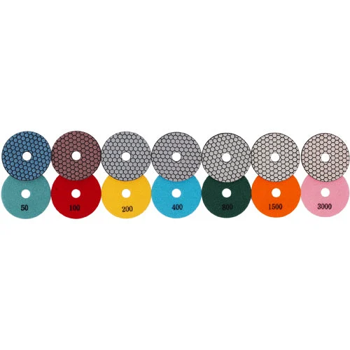 Standard Dry Standard Polishing Pads, Hexagon Type - EPPD(2)