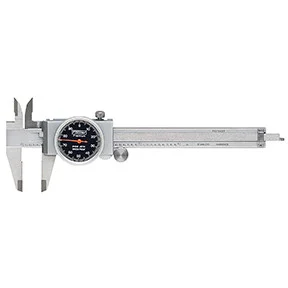 Fowler 0-4IN Blackface Machinist Grade Dial Caliper FOW-52-008-714-0