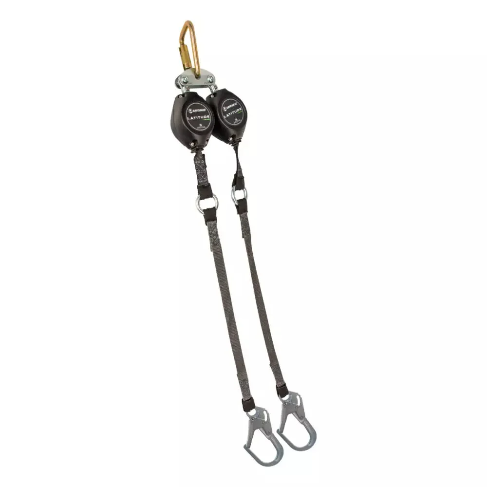 Latitude HD 9' Dual Web SRL-P: FS-EX313, Carabiner, Hooks