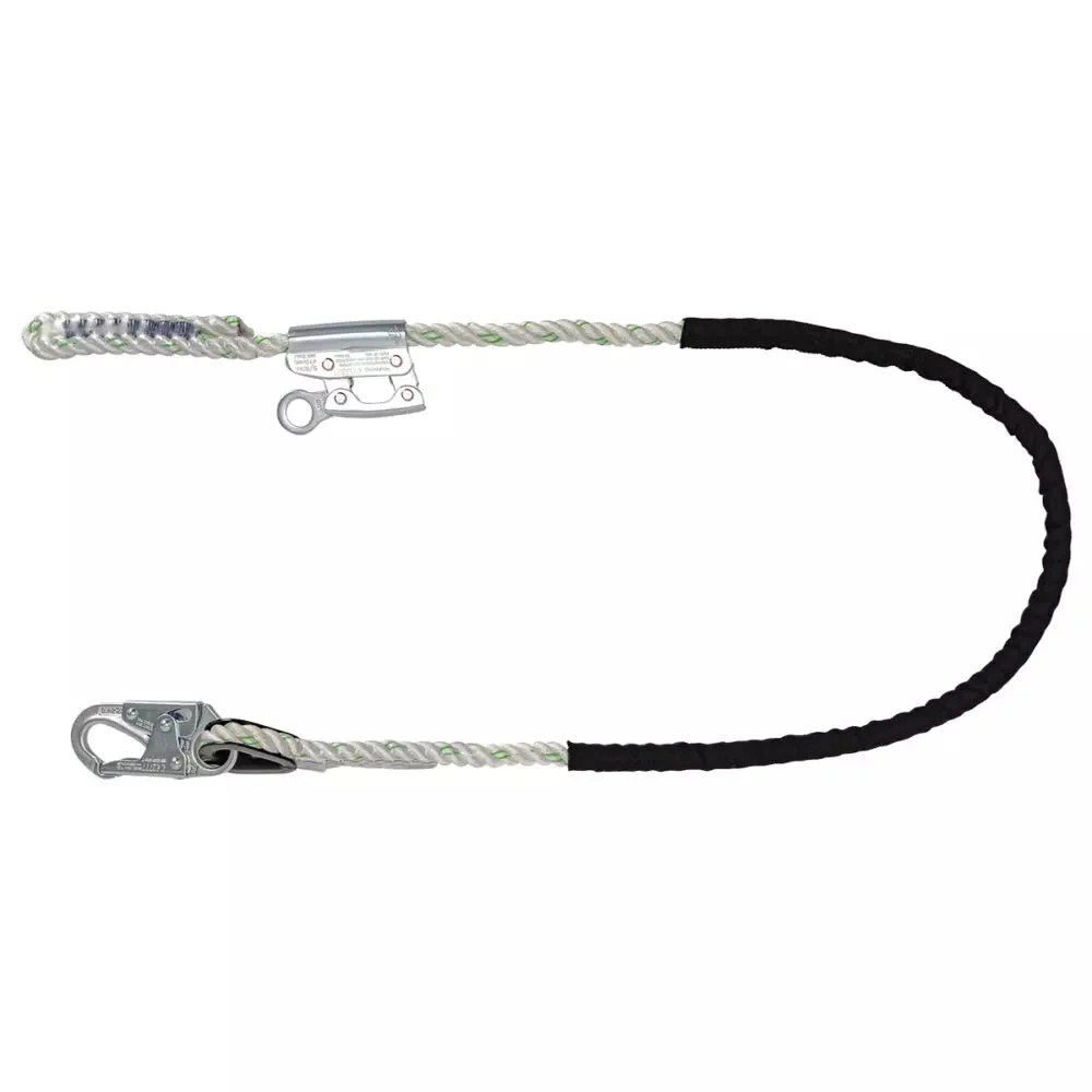 6′ Rope Positioning Assembly: Rope Ascender, Snap Hook