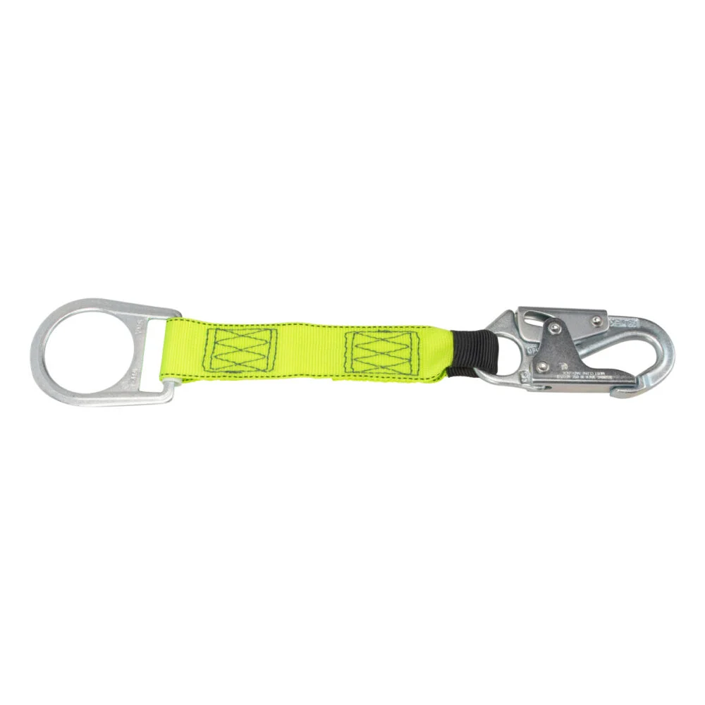 18″ D-ring Extender: Snap Hook, D-ring