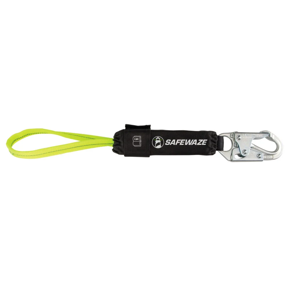 20″ Energy Absorber: Soft Loop, Snap Hook