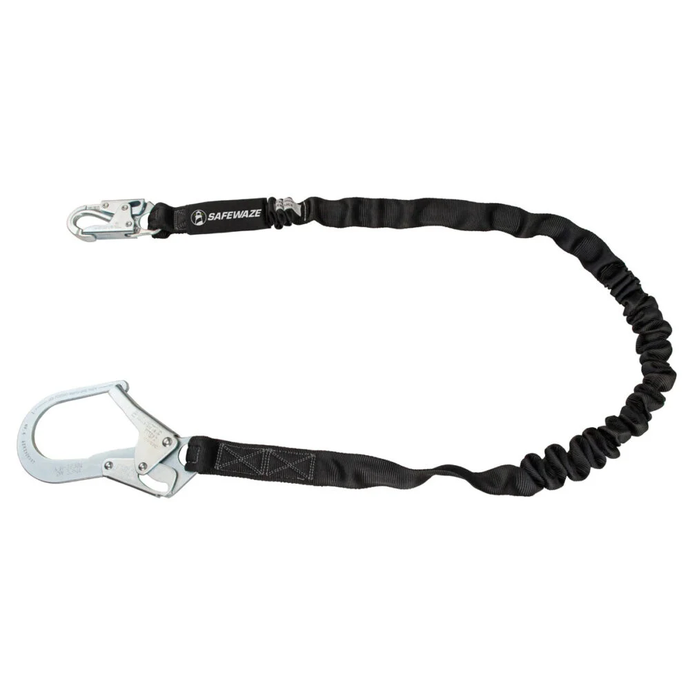 V-Line 6′ Internal Energy Absorbing Lanyard: Rebar Hook