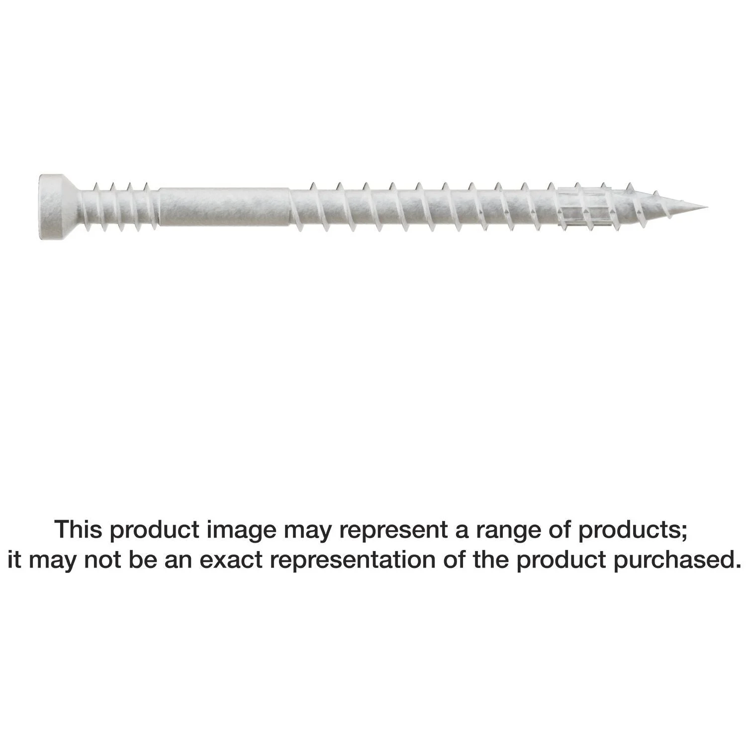 Simpson Strong-Tie FT07200R450W Finish Trim Screw, #7 x 2-in. T10, Trim-Head, Quik Guard, White, 450-Pack