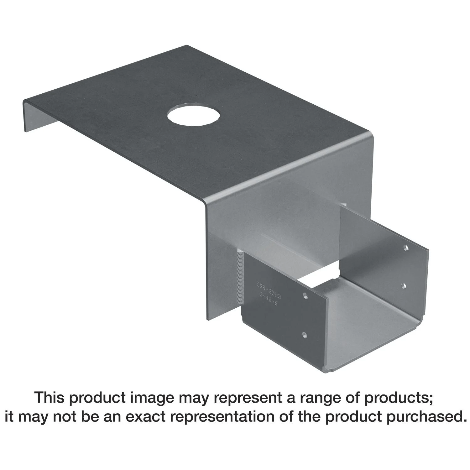 Simpson Strong-Tie GH48-6 GH Top-Flange Hanger for 4x8 Girder, 6-in. Foundation Wall