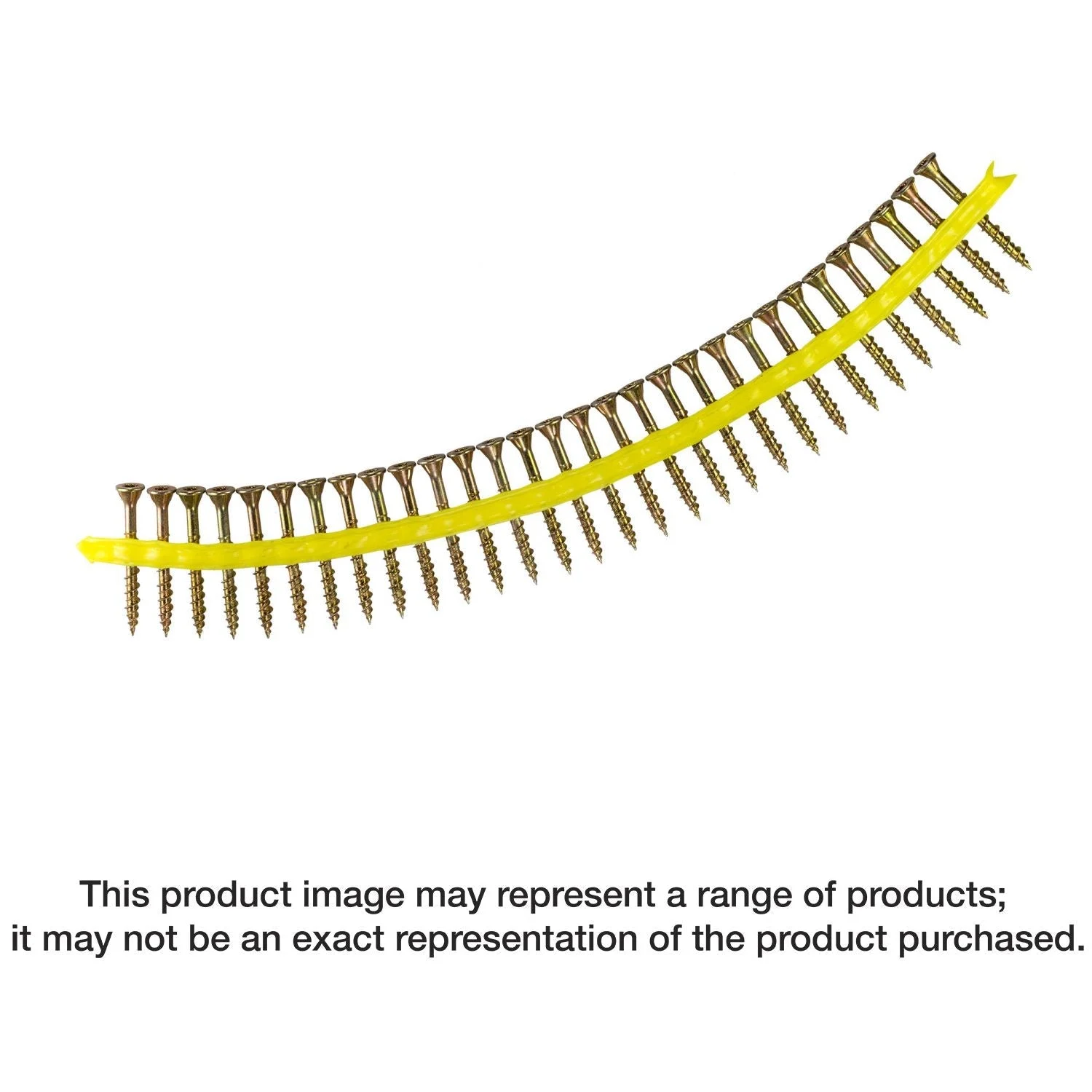 Simpson Strong-Tie HCKWSV134S Strong-Drive WSV SUBFLOOR Screw (Collated), #9 x 1-3/4-in. T25, Yellow Zinc, 1000-Pack