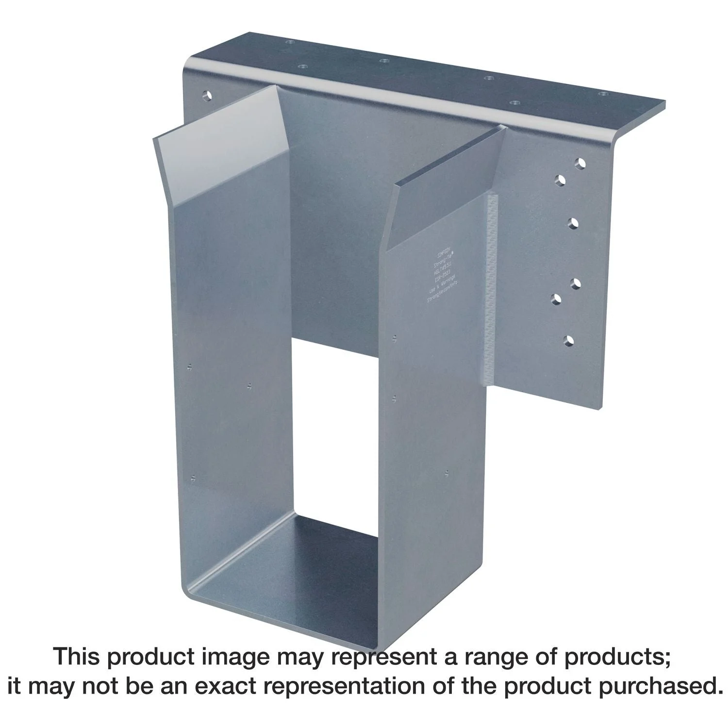 Simpson Strong-Tie HGLTV418-2 HGLTV Top-Flange Joist Hanger for Double 3-1/2-in. x 18-in. Engineered Wood